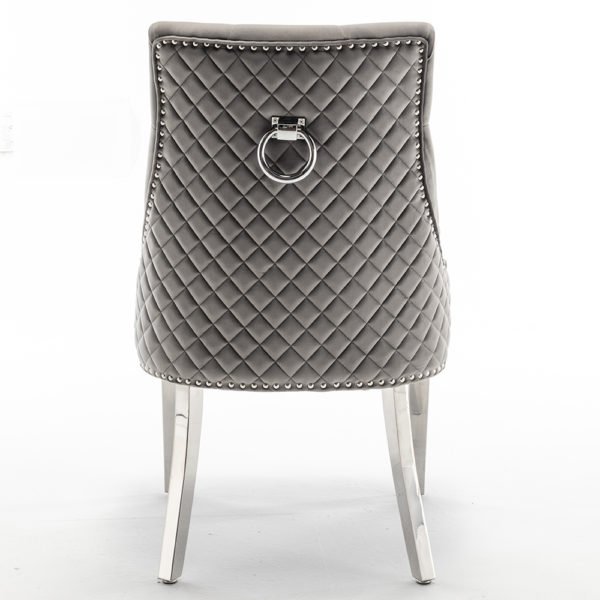 CHAISES ANNEAU CLOUTE MATELASSE - Image 5