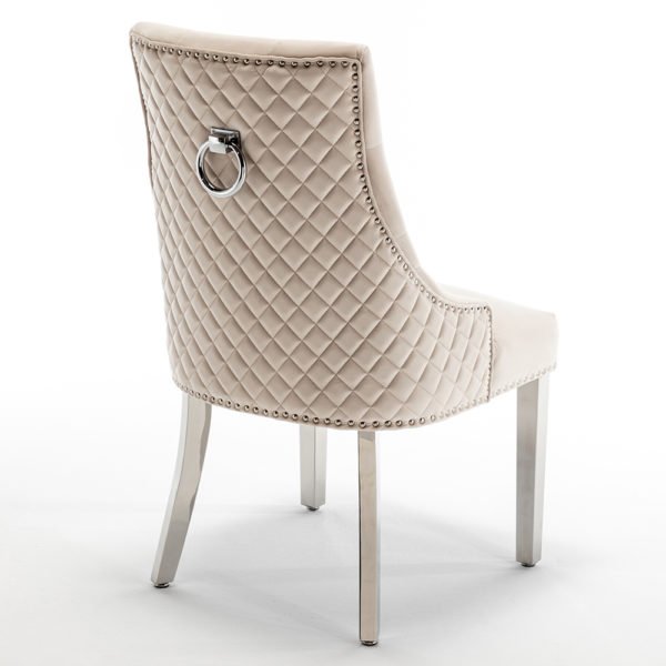 CHAISES ANNEAU CLOUTE MATELASSE - Image 3