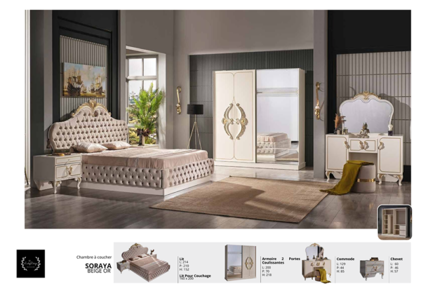 CHAMBRE A COUCHER SORAYA - Image 2