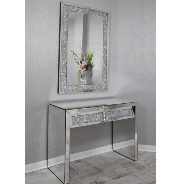 COIFFEUSE MIROIR DC051 2 TIROIRS - Image 3