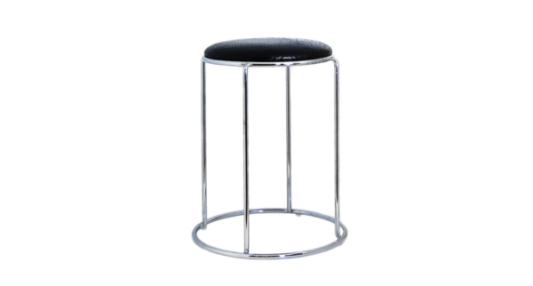 TABOURET EN SIMICICUIR CROCO - Image 4