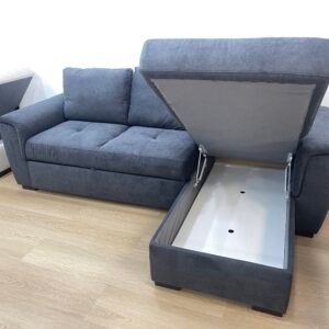 CANAPE AMALFI CONVERTIBLE ANGLE REVERSIBLE EN TISSU