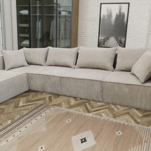 CANAPE MODULO 4+1 VELOURS