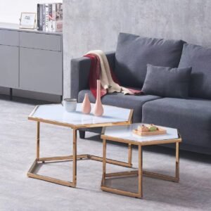 TABLE BASSE GIGOGNE HEXAGONA